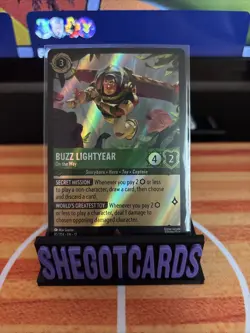 Buzz Lightyear On the Way 85/204 Wilds Unknown Disney Lorcana - Image 1