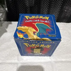 Pokemon Nintendo Charizard #06 23K Gold-Plated Metal Card Limited Edition 1999 - Image 1