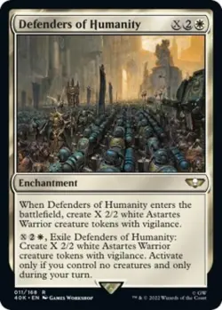 Defenders of Humanity - Near Mint MTG Universes Beyond: Warhammer 40K - Image 1