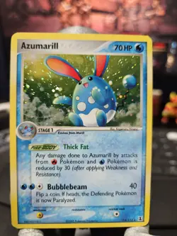 Pokemon TCG Azumarill Holo Rare Card 114/113 Delta Species - Image 1