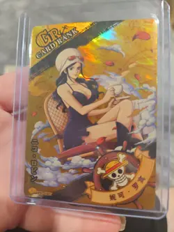 Nico Robin OP01 GR-07 One Piece Anime Card Holo Foil - Image 1