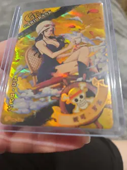 Nico Robin OP01 GR-07 One Piece Anime Card Holo Foil - Image 3