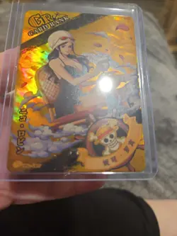 Nico Robin OP01 GR-07 One Piece Anime Card Holo Foil - Image 4