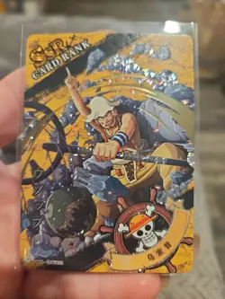 One Piece Holo Foil OPO1 ☆SSR04 Collector Trading Card Usopp - Image 1