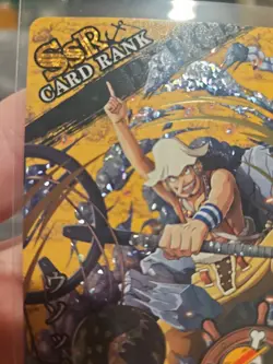 One Piece Holo Foil OPO1 ☆SSR04 Collector Trading Card Usopp - Image 5