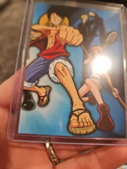 Panini One Piece Epic Journey Card #048 Monkey D. Luffy, Nami, Sanji East Blue - Image 2