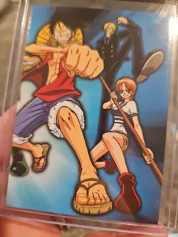 Panini One Piece Epic Journey Card #048 Monkey D. Luffy, Nami, Sanji East Blue - Image 3