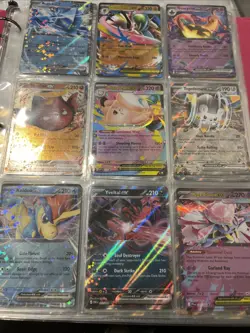 Pokemon Card Collection Binder Lot - Random EX Holo Reverse See Pictures - Image 1