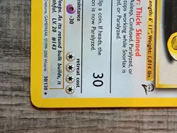 Snorlax 030/130 Base Set 2 Non-Holo - Pokemon Card TCG Vintage MINT/NM - Image 4