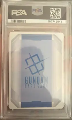 Gundam 2025 Gundam Card Game GD01 Gundam Aerial Rebuild LR+ #067 PSA 10 - Image 2