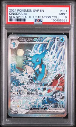 Pokemon TCG Kingdra EX Sir 131 SV Shrouded Fable Promo Card PSA 9 - Image 1