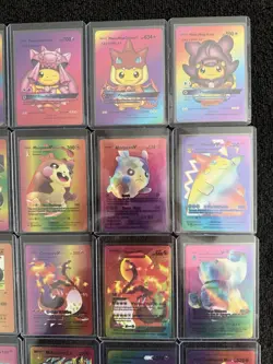 Lot Of 26 Pokemon Iridescent Foil Fan Art Cards - Image 3