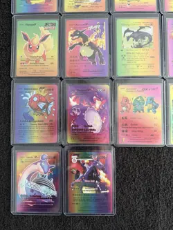 Lot Of 26 Pokemon Iridescent Foil Fan Art Cards - Image 4