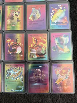 Lot Of 26 Pokemon Iridescent Foil Fan Art Cards - Image 5