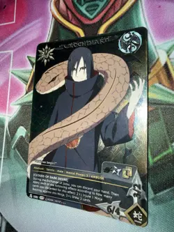 Bandai Orochimaru Ambush Holo Naruto CCG Card 1081 2007 Card Stock - Image 1