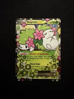 Pokemon TCG Shaymin EX XY148 XY Promo Holo English 2016 110 HP Basic Kanako Eo - Image 1