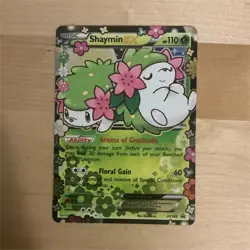 Pokemon TCG Shaymin EX XY148 XY Promo Holo near perfect condition - Image 1