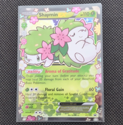 Pokemon Shaymin EX Black Star Promo Holo XY XY148 Basic 110 HP EX Pokemon TCG - Image 1