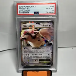 Pidgeot EX 2016 Pokemon XY Evolutions Holo 🔥PSA 10🔥Beautiful Card! - Image 1
