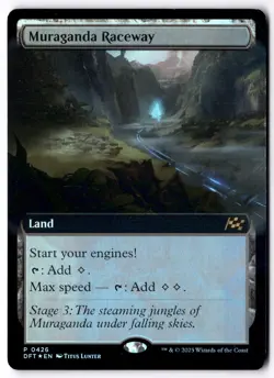 Muraganda Raceway (Extended Art) DFT 426 Magic: The Gathering Foil P NM - Image 1