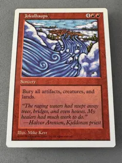 Jokulhaups MTG 5th Edition—Never Played Near MInt+—Vintage Magic the Gathering - Image 3