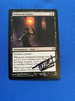 MTG Magic Ordeal Of Erebos Signed Artist Proof Theros Tyler Jacobson - Image 1