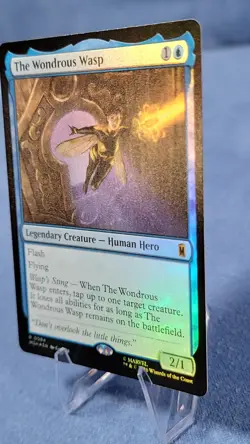 The Wondrous Wasp Foil 84 Marvel Super Heroes Magic the Gathering - Image 4