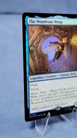 The Wondrous Wasp Foil 84 Marvel Super Heroes Magic the Gathering - Image 5