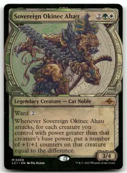Sovereign Okinec Ahau (Showcase) #309 (LP) Lost Caverns of Ixalan LCI Magic MTG - Image 1