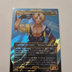 MTG Tidus, Yuna's Guardian Final Fantasy 0213 EN Mythic Alt Art Surge Foil - Image 1