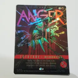 FOIL Anger MTG SLD 2375 Rare NM TMNT Red Haste Commander Graveyard - Image 1