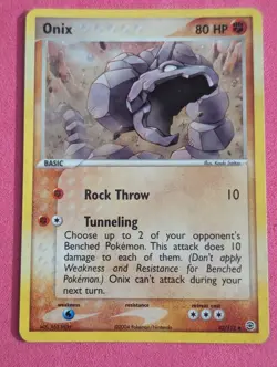 Pokemon Tcg - Onix - FireRed & Leafgreen - Reverse Holo - 42/11w - Image 1