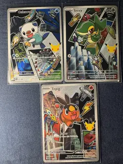 Pokemon TCG First Partner Illustration Collection Unova Starters (Series 2) - Image 1