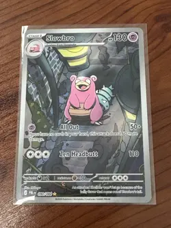 SLOWBRO 090/084 ILLUSTRATION RARE PITCH BLACK POKEMON HOLO NM/M - Image 1