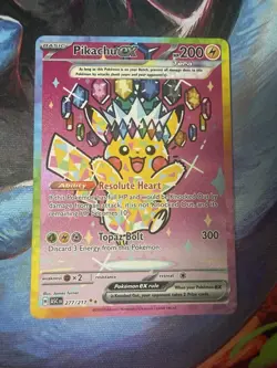 Pokemon Pikachu ex 277/217 - Image 1