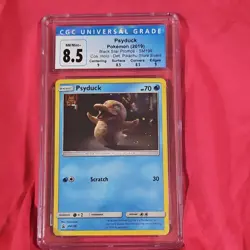 Pokemon TCG Black Star Promo Psyduck SM199 Holo Detective Pikachu 2019 CGC 8.5 - Image 1