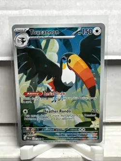 Nintendo Pokemon TCG Toucannon Pitch Black Holo Rare 094/084 HP 150 English - Image 1