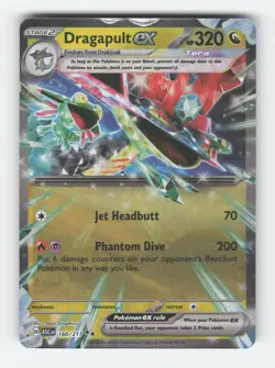 Dragapult ex 160/217 Double Rare Ascended Heroes Pokemon Holo Moderately Played - Image 1