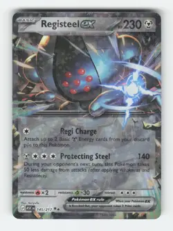 Registeel ex 145/217 Double Rare Ascended Heroes Pokemon Holo Near Mint - Image 1