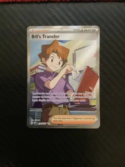 Pokemon Bill’s Transfer 194/165 Pokemon 151 NM - Image 1