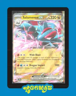 Pokemon TCG, Salamence Ex 114/159 - Journey Together $2MIN ORDER - Image 1