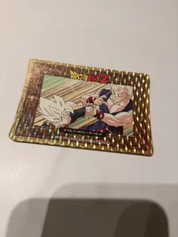 Carte Dragon Ball Z Hero Collection Prism Hard Wgl Part 1 Trading Card Double Or - Image 1