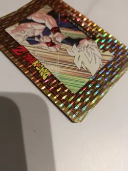Carte Dragon Ball Z Hero Collection Prism Hard Wgl Part 1 Trading Card Double Or - Image 5
