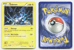 Zekrom BW24 Holo Promo Black And White Promo Pokemon HP - Image 3