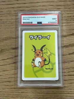 2019 POKEMON OLD MAID RAICHU PSA 9 - Babanuki - Image 1