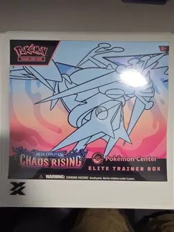 Pokemon Chaos Rising Pokemon Center ETB Elite Trainer Box New Factory Sealed - Image 1