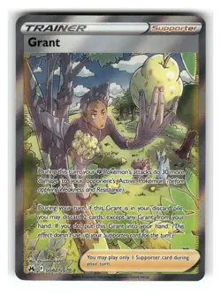 Grant GG62/GG70 Ultra Rare Crown Zenith Galarian Gallery Pokemon Holo Near Mint - Image 1