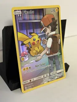 Pikachu 241/236 Cosmic Eclipse Secret Rare Full Art Holo Pokemon NM Red - Image 3