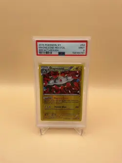2015 POKEMON XY BREAKTHROUGH #54 MAGNEZONE-REVERSE FOIL PSA 9 - Image 1