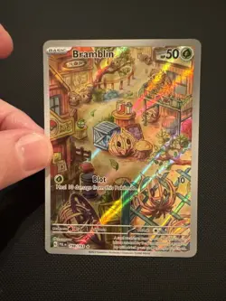 Bramblin 198/193 Illustration Rare Holo SV02: Paldea Evolved Pokemon TCG - Image 2
